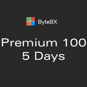 ByteBX Premium 100 - 5 days