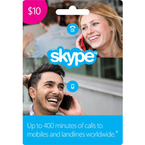 $10 Skype Credit