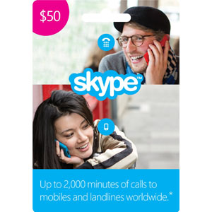 $50 Skype Credit