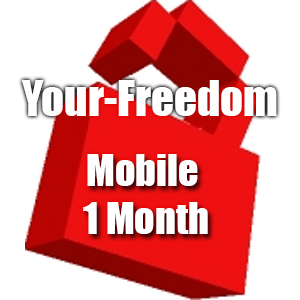 Your Freedom Mobile 1 Month