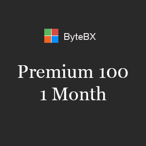 ByteBX Premium 100 - 1 Month