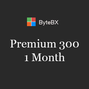 ByteBX Premium 300 - 1 Month