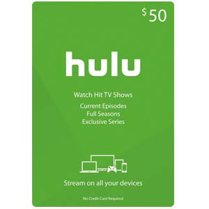 Hulu Plus Gift Card (US) $50