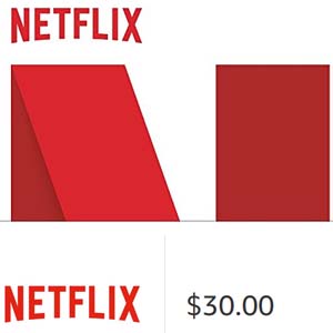 Netflix Gift Card (US) $30