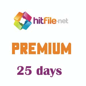 Hitfile Premium 25 Days